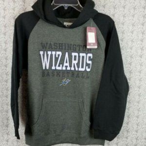 NWT Boys Washington Wizards Pull Over Hoodie